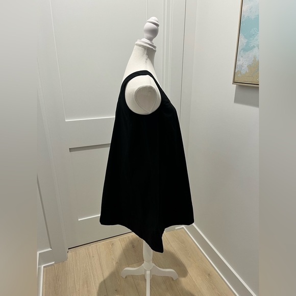 NWT J CREW Scoopneck shift dress in cotton poplin in black - Picture 9 of 9